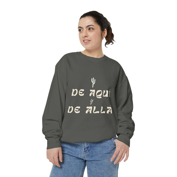 De Aquí y De Allá Pull-Over Light Logo