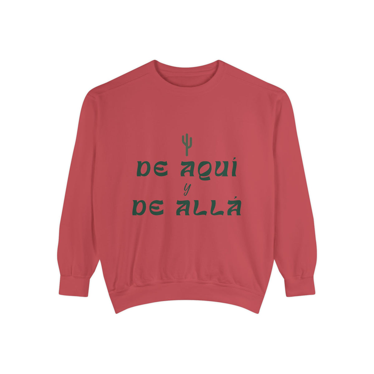 De Aquí y De Allá Pull-Over Dark Logo