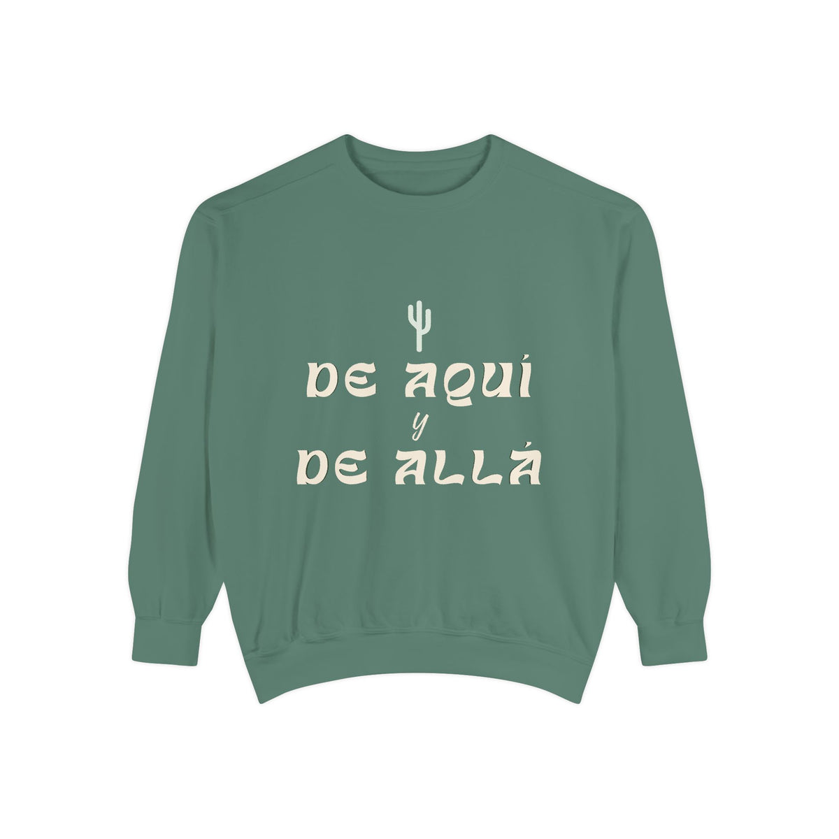 De Aquí y De Allá Pull-Over Light Logo