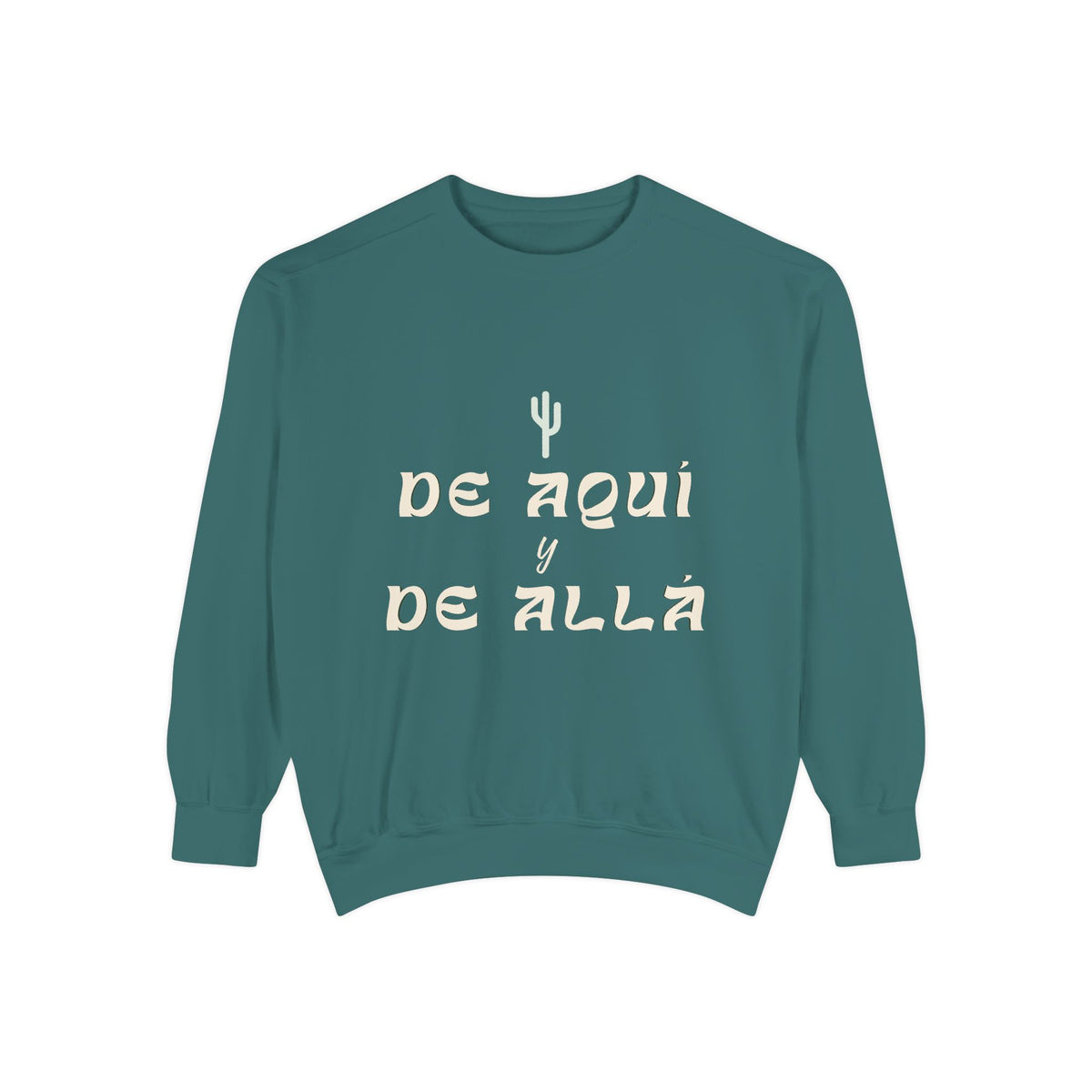 De Aquí y De Allá Pull-Over Light Logo