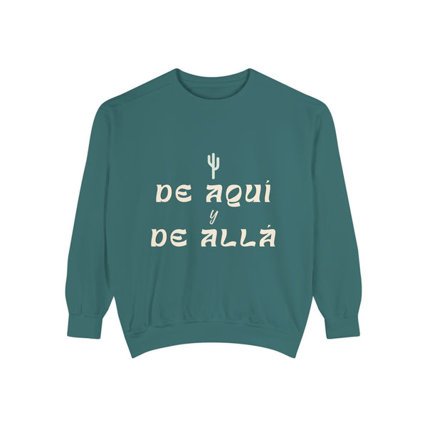 De Aquí y De Allá Pull-Over Light Logo