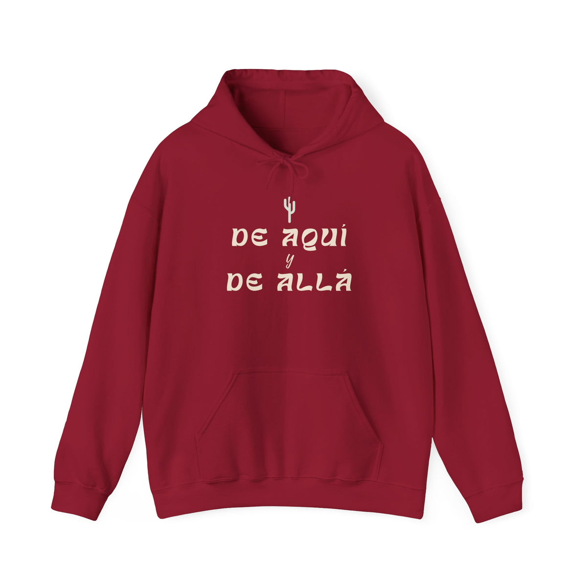 De Aquí y De Allá Hooded Sweatshirt - Light Logo