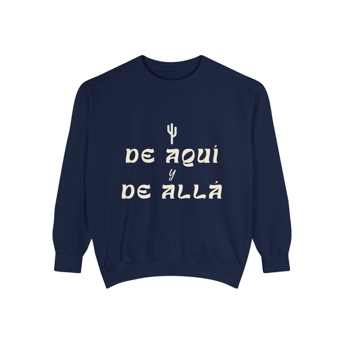 De Aquí y De Allá Pull-Over Light Logo