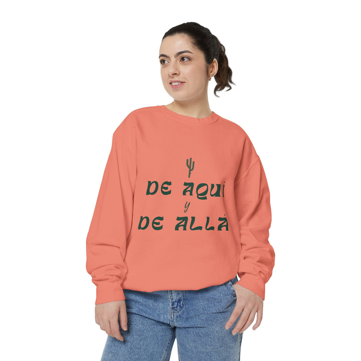 De Aquí y De Allá Pull-Over Dark Logo