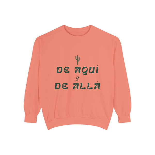 De Aquí y De Allá Pull-Over Dark Logo