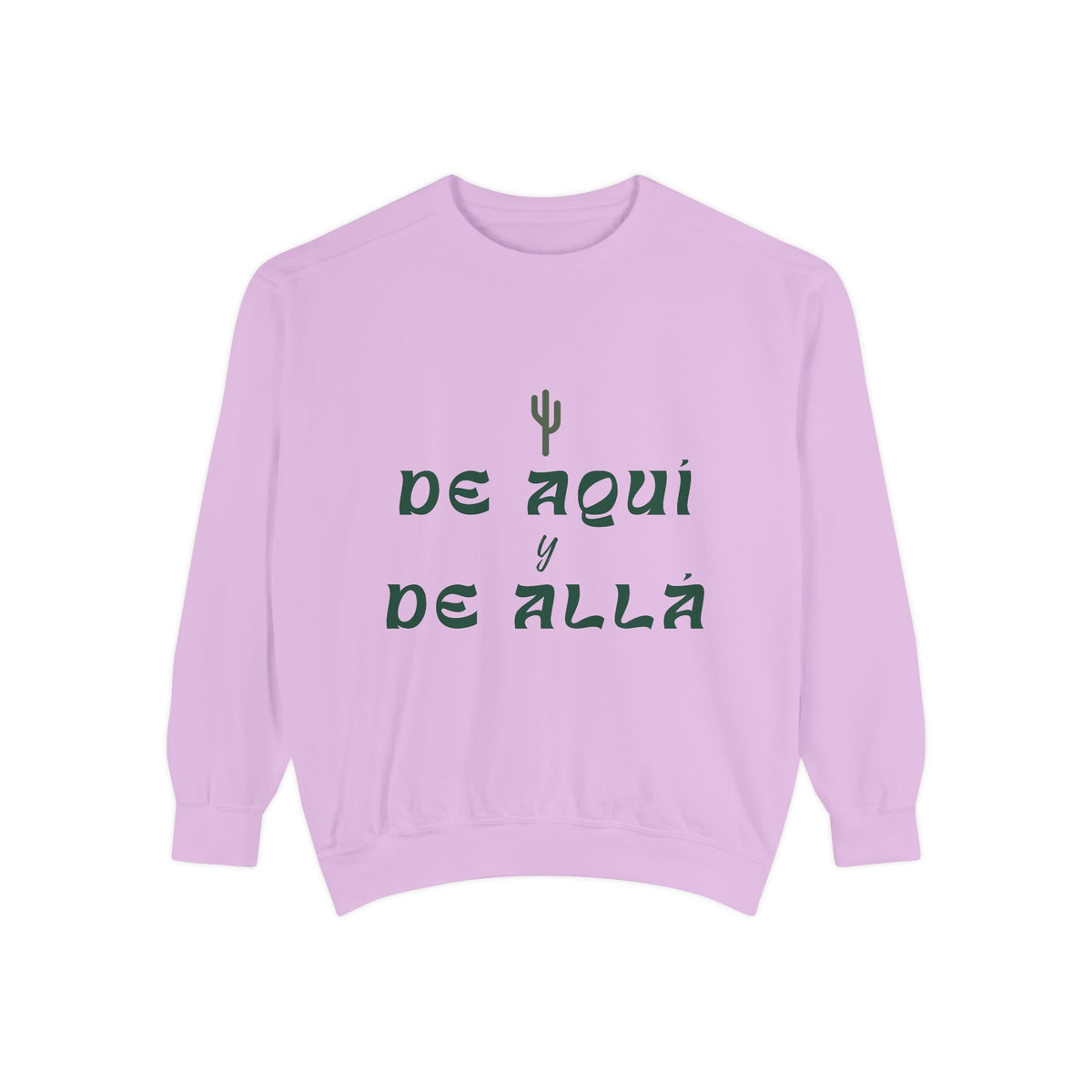 De Aquí y De Allá Pull-Over Dark Logo