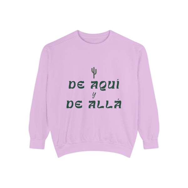 De Aquí y De Allá Pull-Over Dark Logo