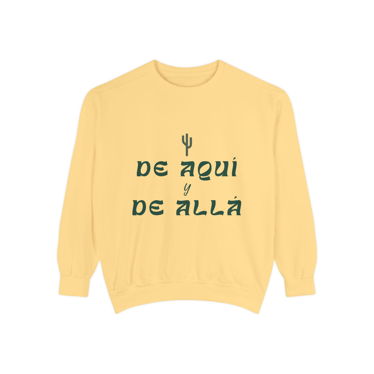 De Aquí y De Allá Pull-Over Dark Logo