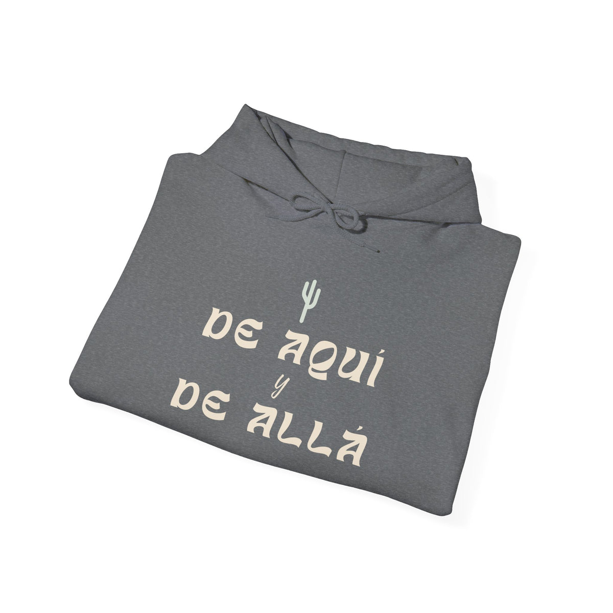 De Aquí y De Allá Hooded Sweatshirt - Light Logo