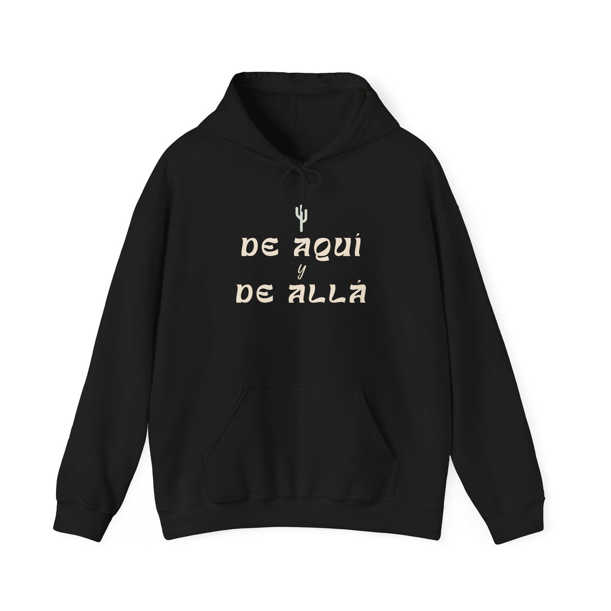 De Aquí y De Allá Hooded Sweatshirt - Light Logo