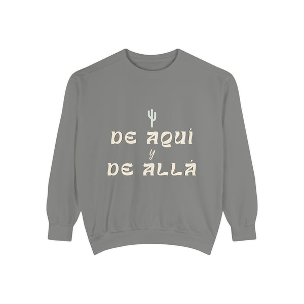 De Aquí y De Allá Pull-Over Light Logo