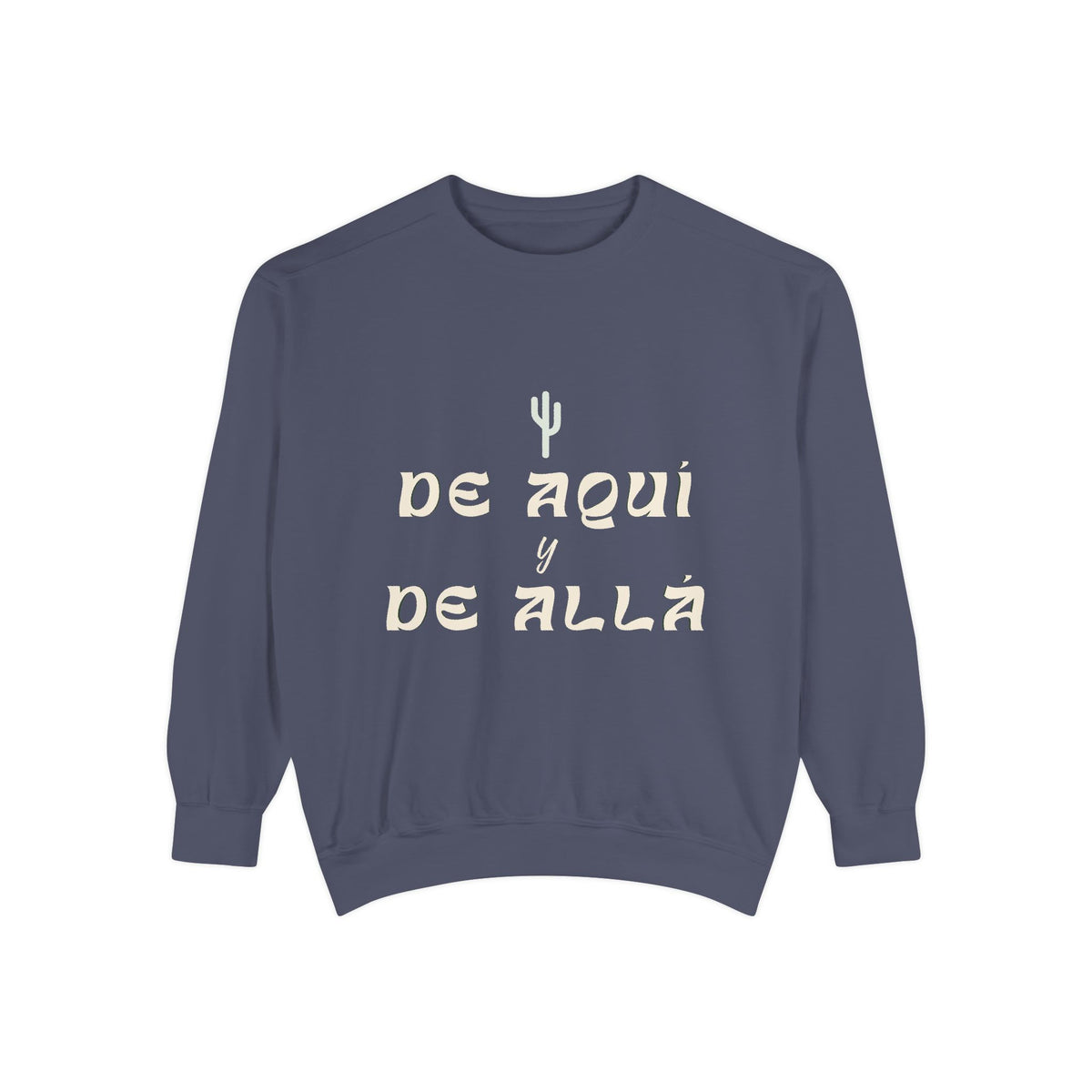 De Aquí y De Allá Pull-Over Light Logo