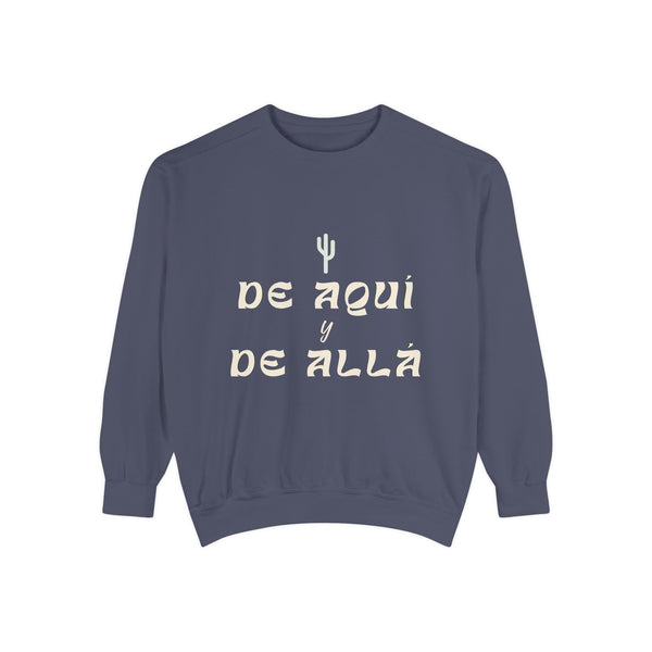 De Aquí y De Allá Pull-Over Light Logo